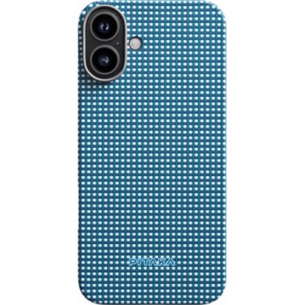 Чехол для iPhone 16 Plus Pitaka Ultra-Slim Case (Ocean Blue)