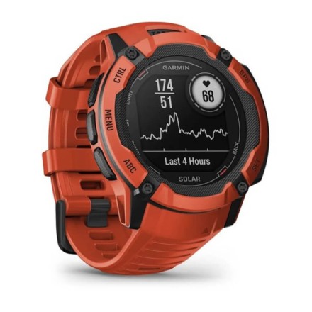 Часы Garmin Instinct 2X Solar, 50mm (Flame Red)