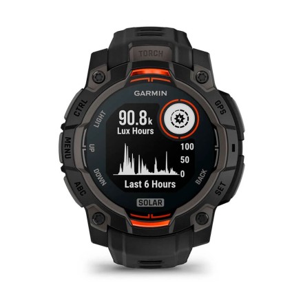 Часы Garmin Instinct 3 Solar, 45mm (Black)
