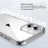 Чехол накладка для iPhone 16 Gurdini Alba Series Protective (прозрачный матовый)
