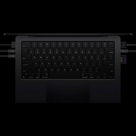 Ноутбук Apple MacBook Pro 16" M4 Pro 14c CPU, 20c GPU, 24/512GB, нанотекстурное стекло, чёрный космос