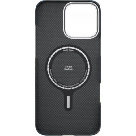 Чехол для iPhone 16 Pro Pitaka StarPeak Tactile Woven case (Milky Way Galaxy)