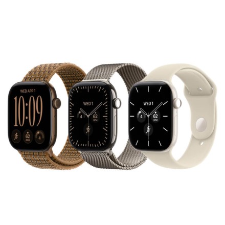 Умные часы Apple Watch Series 12, GPS, 42 mm, Sport Band (Light Gold/Sand), размер S/M