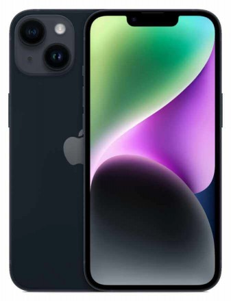 Apple iPhone 14 256GB темная ночь (2 SIM)